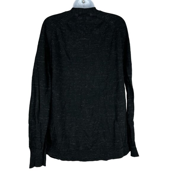 Joe Fresh Womens Cardigan Sweater Size M Black - Picture 4 of 6